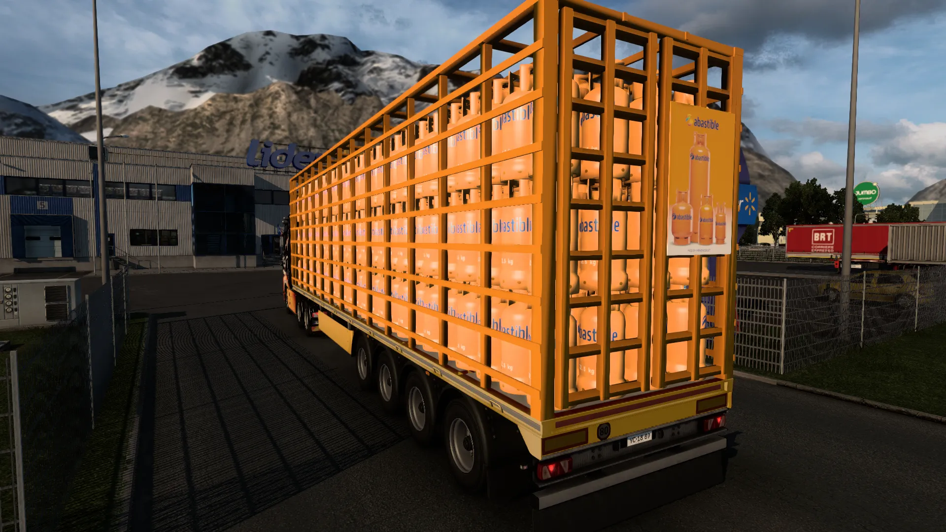 Trailer de gas - Litro Gas Abastible